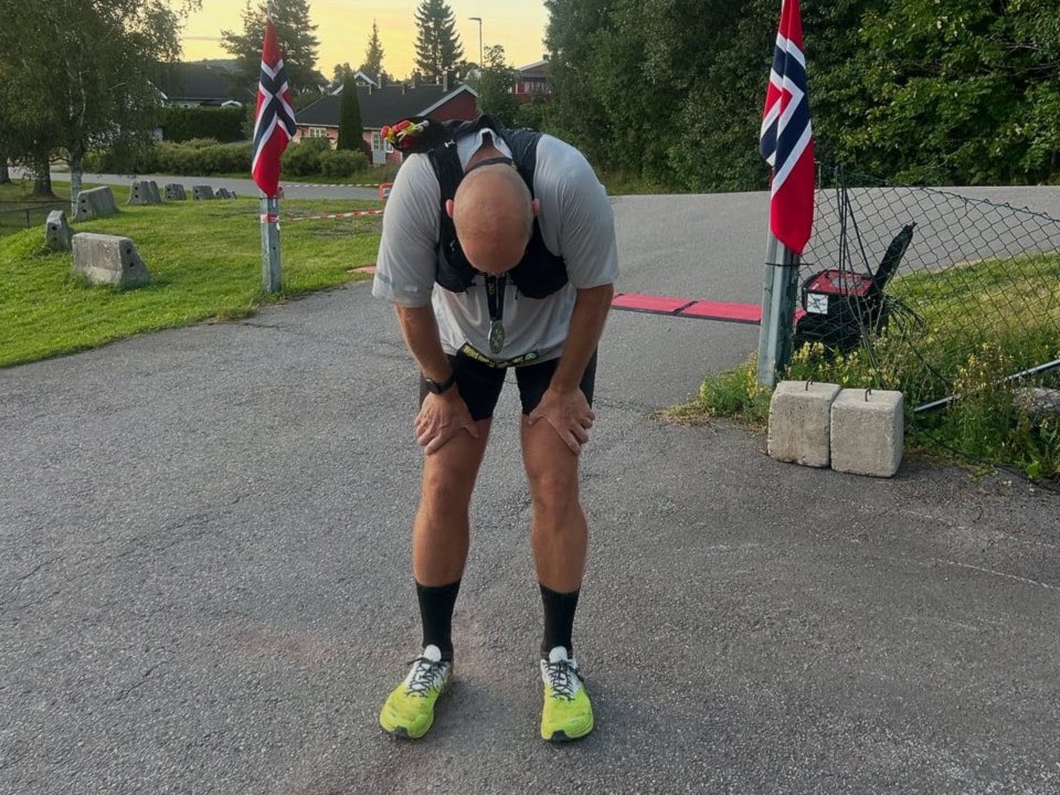Thomas Stordalen fullførte 77 km i Høyjord Rundt og Rundt (og rundt) en uke etter Hof Toppers